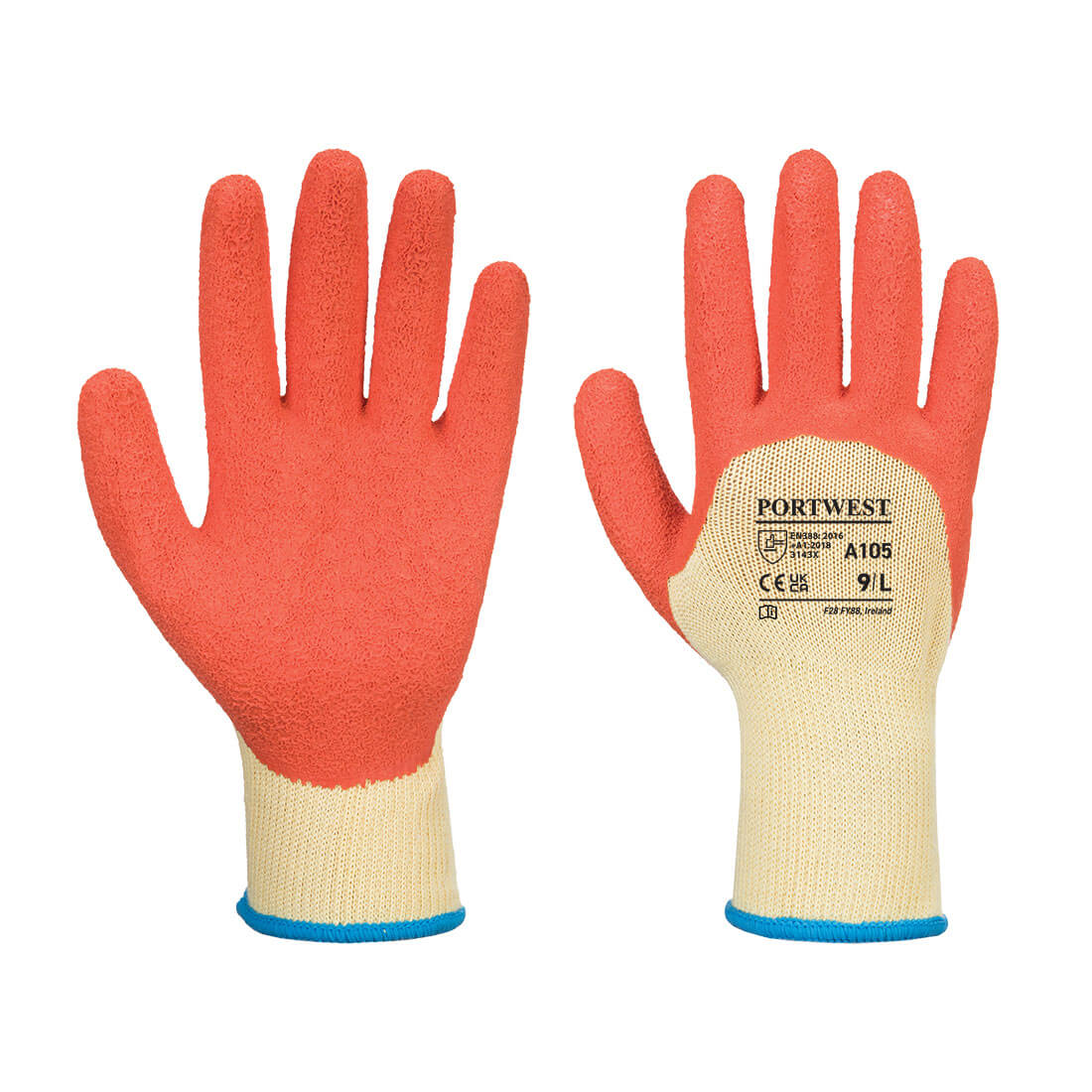Grip Xtra Glove Yellow/Orange LR