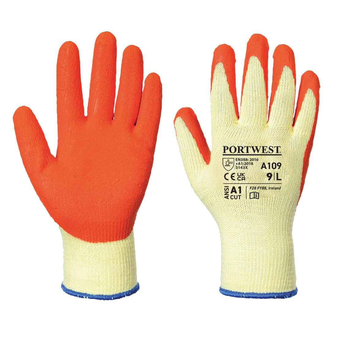 Grip Glove  -  Bag Orange LR